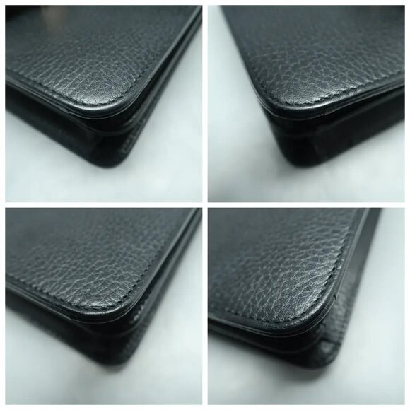 Gucci Interlocking Black Leather Shoulder Bag 823-022425 - Picture 6 of 12